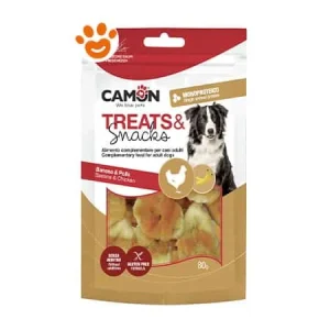 Camon Dog Treats&Snack con Pollo e Banana