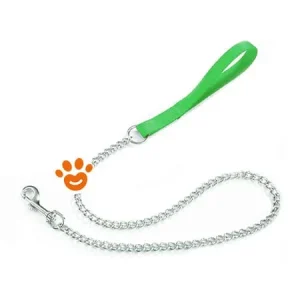 Camon Guinzaglio Catena F 159/04 Verde 1,6×800 per Cane