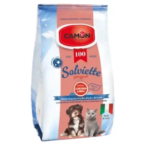 CAMON Salviette Clorexidina&amp;Mirra Maxi Formato 100pz