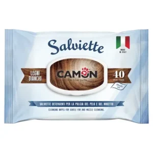 CAMON Salviette Legni Bianchi 40pz