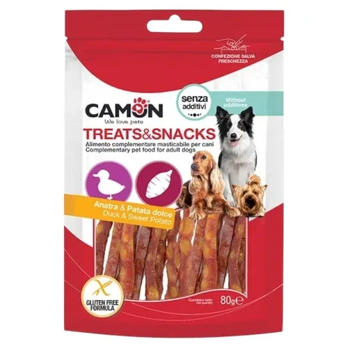 CAMON Snack Cane Stick con Anatra e Patata Dolce 80Ggr