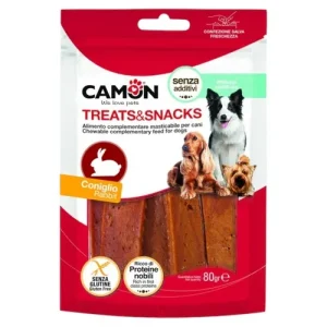 CAMON Snack Jerky con Coniglio 80gr