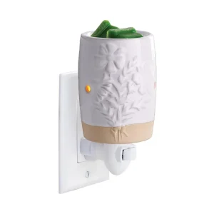 Candle Warmer`S Garden Blooms Pluggable Fragrance Warmer