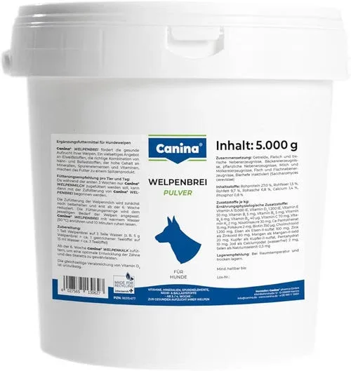 CANINA Welpenbrei 5Kg