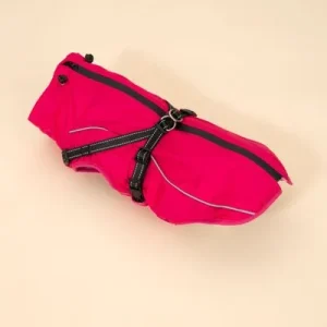 Cappotto per cani TIAKI con pettorina Arkon, rosa