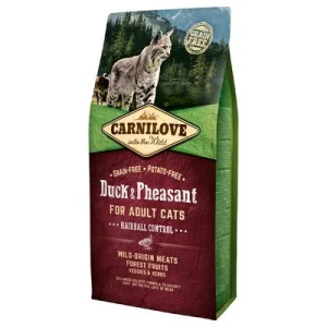 Carnilove Adult Hairball Control anatra, fagiano per gatti