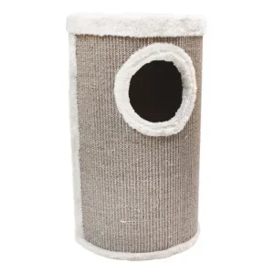 Cat Tower Grey: tiragraffi ad albero per gatti