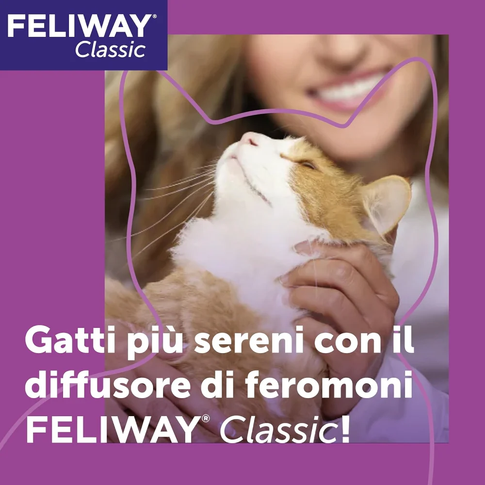 Ceva Cat Feliway Classic Happy Starter Kit (Diffusore + Ricarica) - Image 2