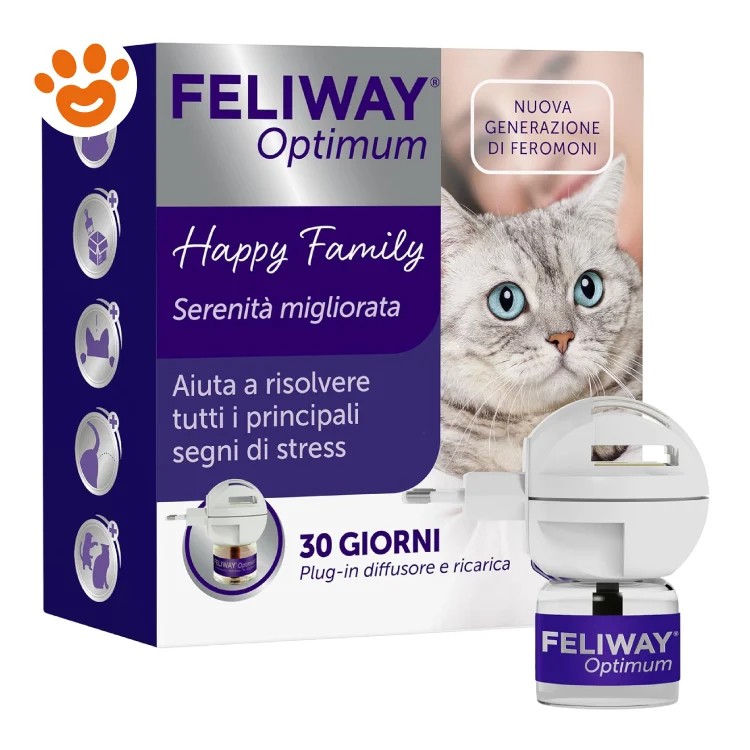 Ceva Cat Feliway Optimum Starter Kit (Diffusore + Ricarica)