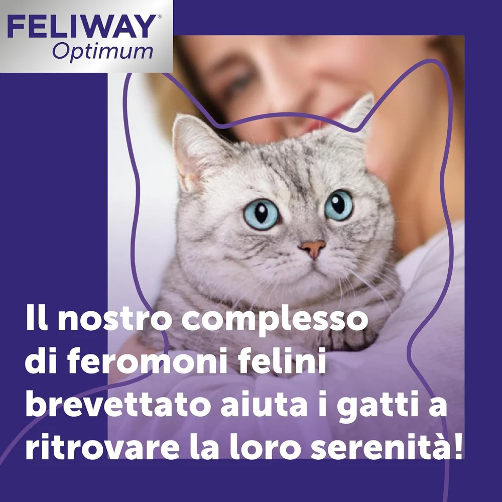 Ceva Cat Feliway Optimum Starter Kit (Diffusore + Ricarica) - Image 2