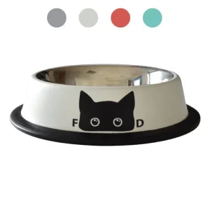 Chat: ciotola per gatto in acciaio inox Bobby