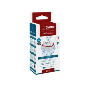 Ciano Water Algae S – Cialde Filtranti Anti-Alghe per Filtro CF40 (2 pz)