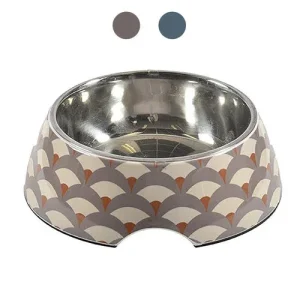 Ciotola Geisha Bobby per cane e gatto in acciaio inox