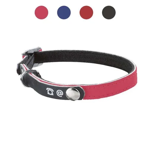 Collare per gatto riflettente con porta indirizzo Bobby