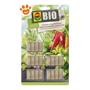 Compo Bio Concime in Bastoncini per Aromatiche e Peperoncini
