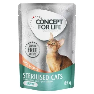 Concept for Life Sterilised Cats Senza cereali Salmone - in salsa ► compra ora ✔