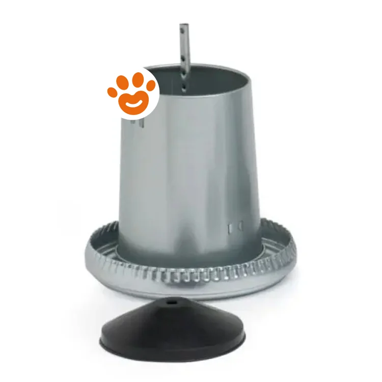 ControFratelli Mangiatoia Zincata (Capienza di 5kg)