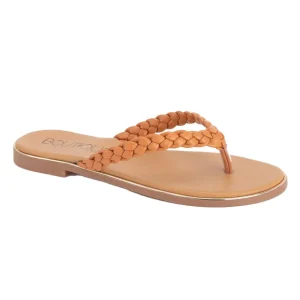Corkys Footwear Women's Pigtail Cognac Sandal