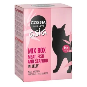 Cosma Asia in busta 24 x 100 g Alimento umido per gatti