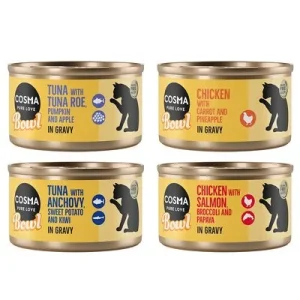 Cosma Bowl 12 x 80 g Alimento umido per gatto