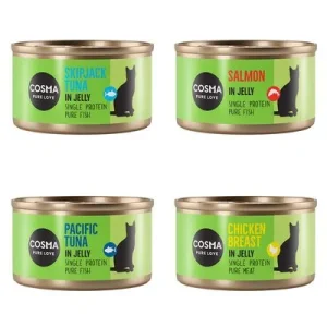 Cosma Original in gelatina 24 x 85 g Alimento umido per gatti