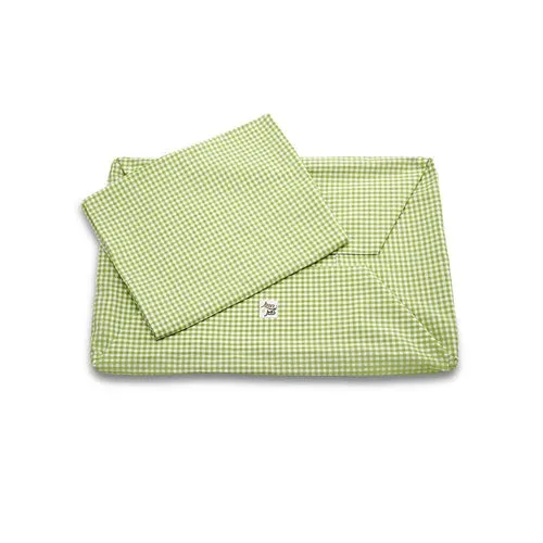 Cover Cotone Vichy Verde Pistacchio