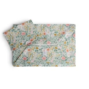 Cover Divanetto Cotone Floreale Magnolia Fiorita