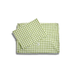 Cover Divanetto Cotone Quadretto Pistacchio