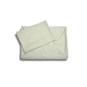 Cover Divanetto Cotone Righe Strette Pistacchio