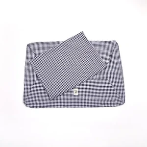 Cover Divanetto Cotone Vichy Navy