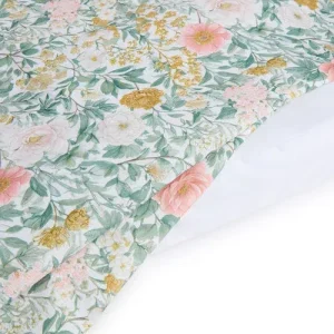 Cover Materassino Cotone Floreale Magnolia Fiorita