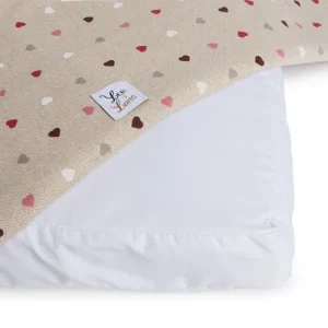 Cover Materassino Cotone Little Love Pink