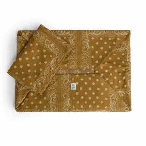 Cover Materassino Cotone Premium Bandana Beige
