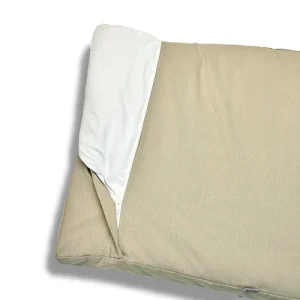 Cover Materassino Sfoderabile Cotone Unito Siena Beige