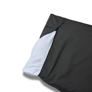 Cover Materassino Sfoderabile Cotone Unito Siena Grigio Scuro