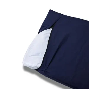 Cover Materassino Sfoderabile Cotone Unito Siena Navy
