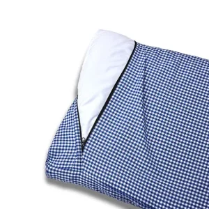 Cover Materassino Sfoderabile Vichy Bluette