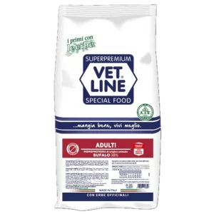 Crocchette per Cani Adulti Vet line Gusto bufalo