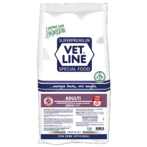 Crocchette per Cani Adulti Vet line Gusto Cervo
