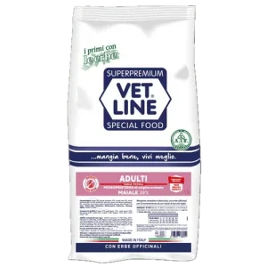 Crocchette Vet line per Cani Adulti di Taglia Piccola Gusto Maiale