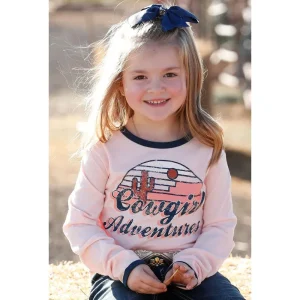 Cruel Girl Girls Girls Cowgirl Adventure LS Tee