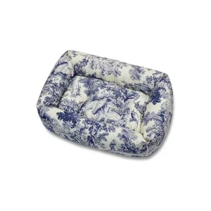 Cucce per Cani Toile de Jouy | Divanetti Eleganti e Sfoderabili Made in Italy | Leo e Luna