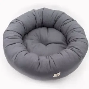 Cuccia Tonda Cotone Siena Grigio Scuro
