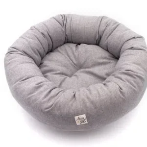 Cuccia Tonda Mattias Grigio (Soft Touch)