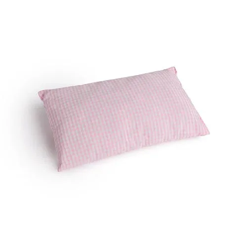 Cuscino Arredo Cotone Vichy Rosa