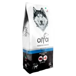 DAGEL Alfa Plus Cane Premium All Breeds Adult Manzo &amp; Agnello 20Kg