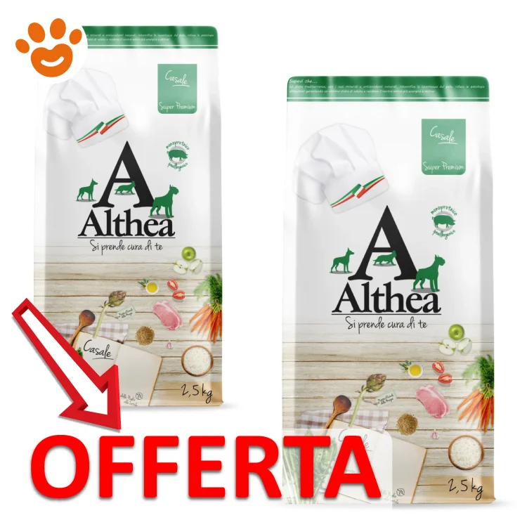 Dagel Althea Dog Adult Medium/Large Breed Casale con Maiale - Image 2
