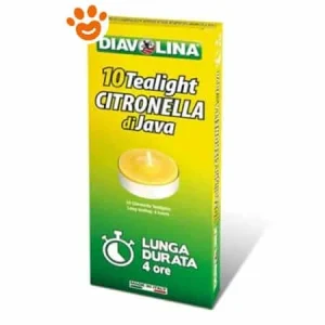 Diavolina Candele Tealight alla Citronella