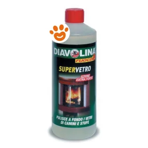 Diavolina Fuoco Pro Pulitore Supervetro Ricarica