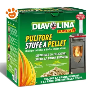 Diavolina Fuoco Pulitore Stufe a Pellet